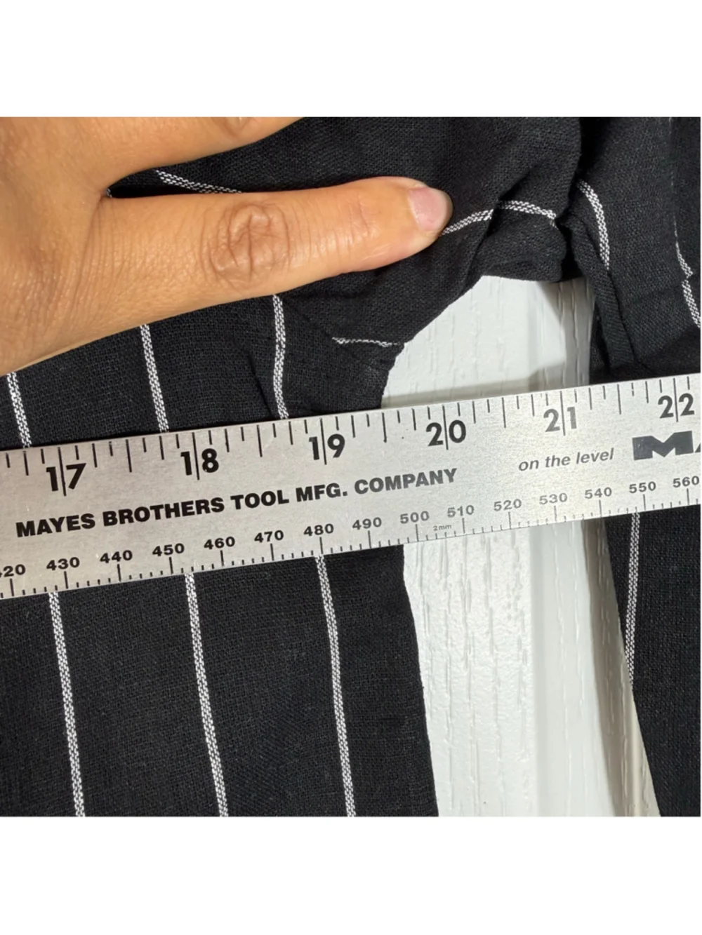 Women's All Is Same Button Down Shirt XL Black White Patterned